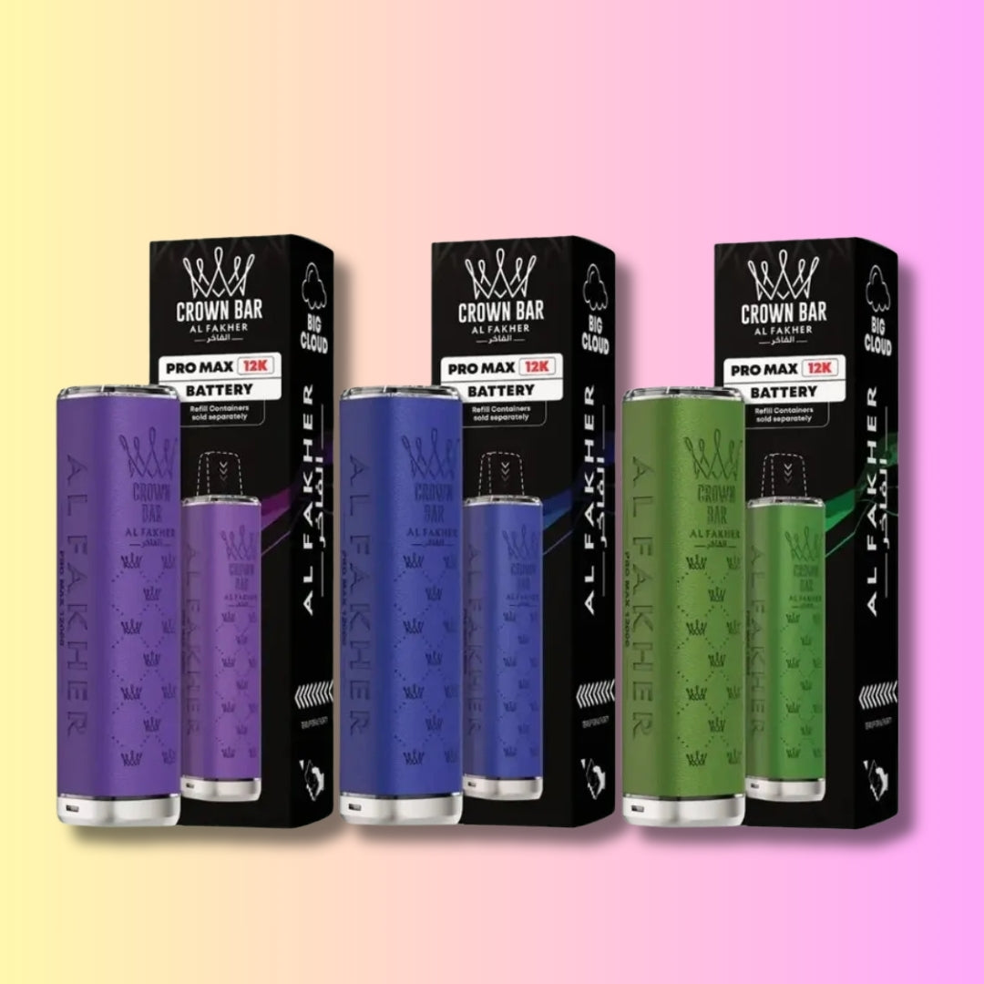 Al Fakher Crown Bar Pro Max 12K Prefilled Pod Kit